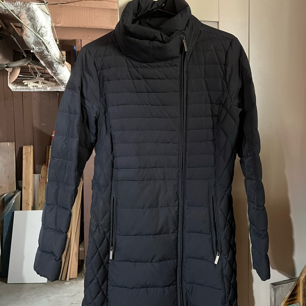 Michael Kors Long Deep Blue Winter Jacket